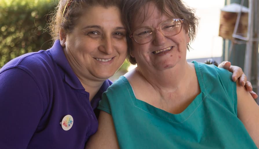 Care Staff and Residents